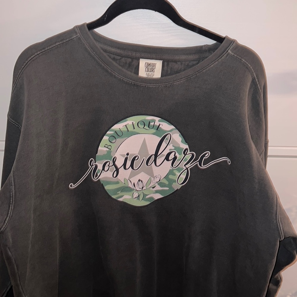 Rosie Daze Limited Camo Sweatshirt